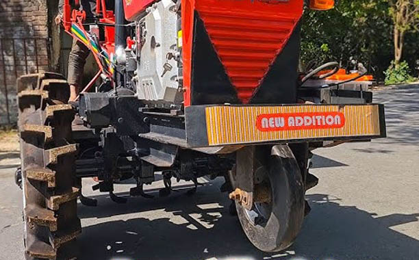 Power Tiller Machine Setup